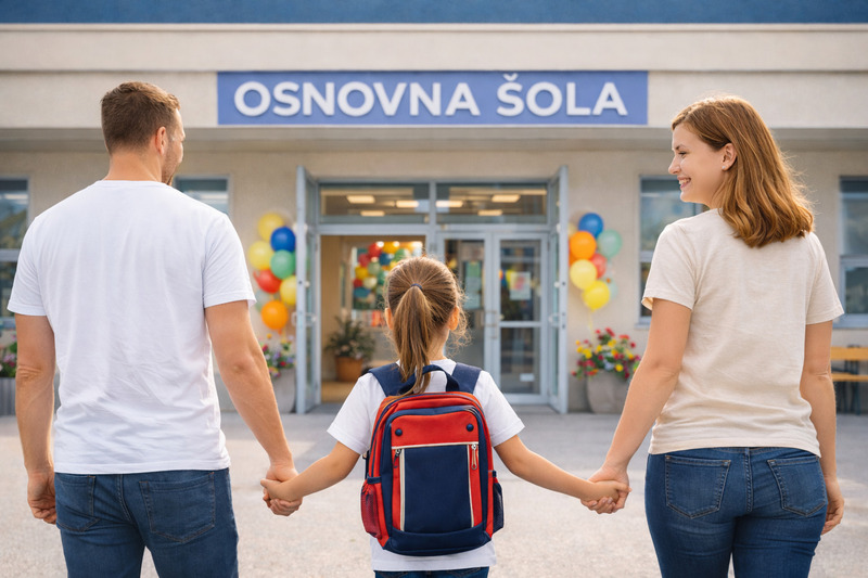 Оформление ребёнка в школу в Словении (osnovna šola, 1–9 классы)